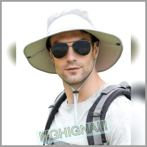 Other - Waterproof Fishing Hat Safari Hat Foldable Boonie Cap